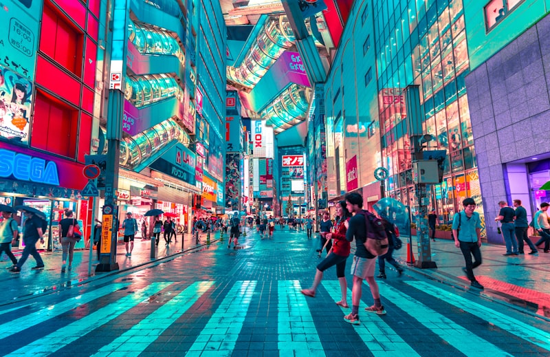 Tokyo at night